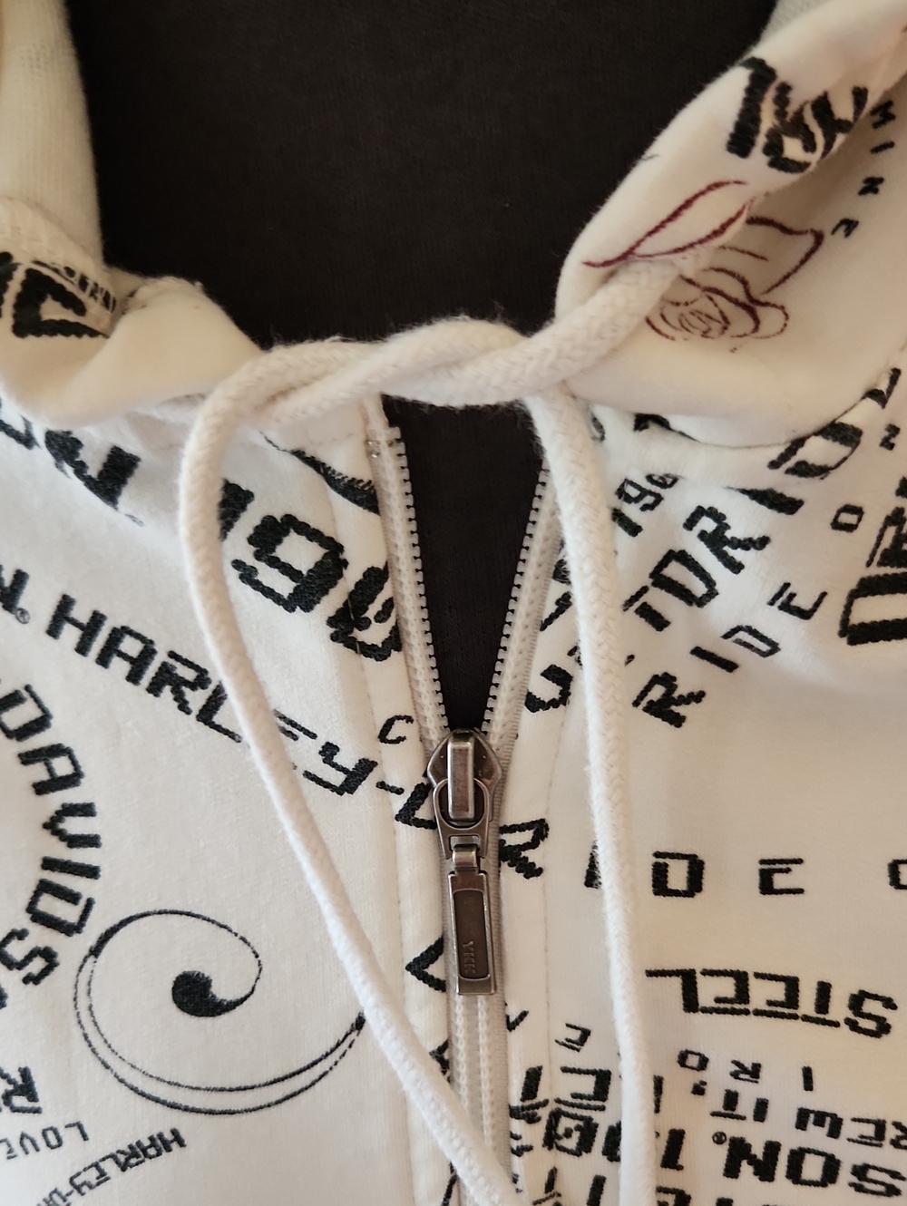 2009 Harley-Davidson Zip Up Hoodie - Picture 2 of 15